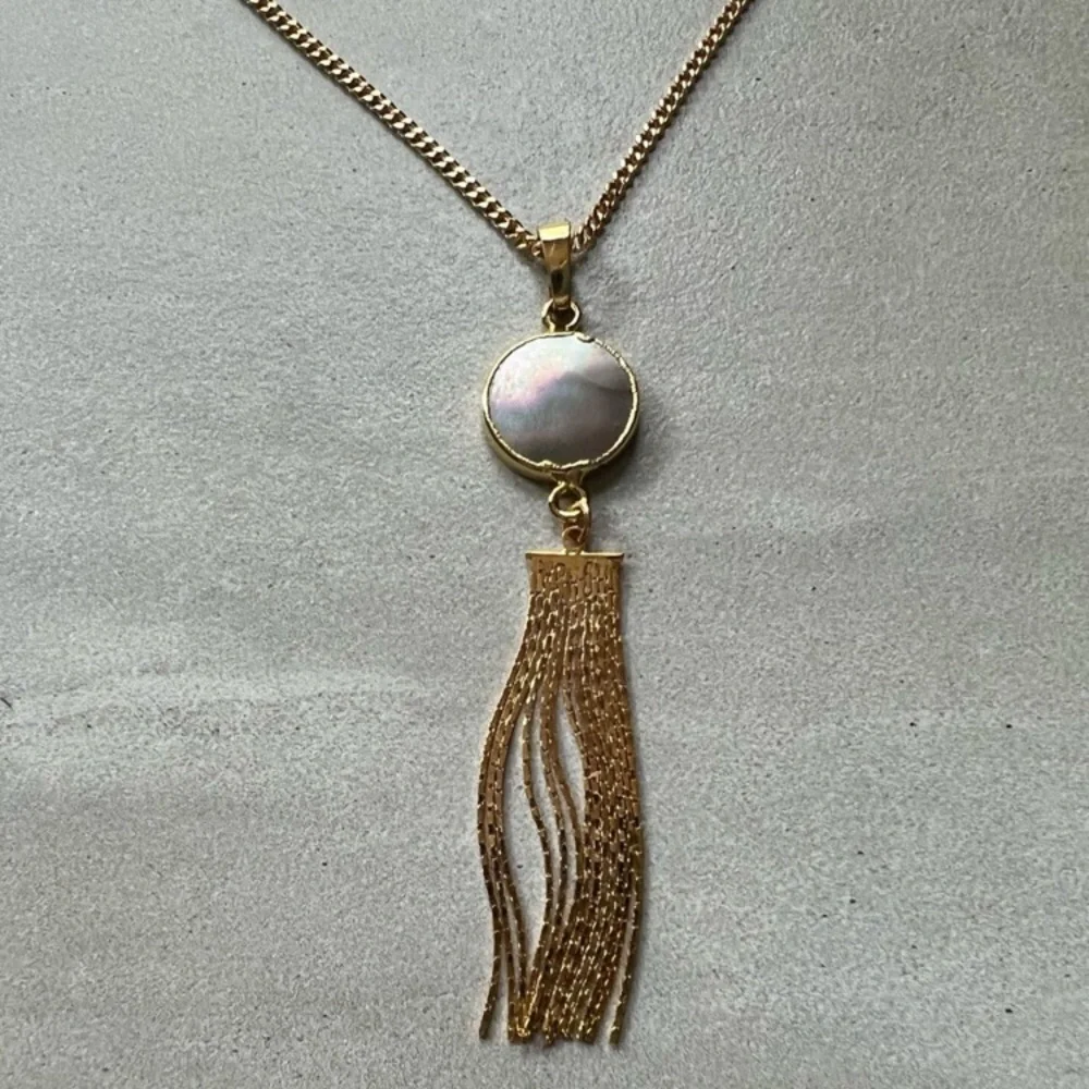 Pearl Tassel Necklace